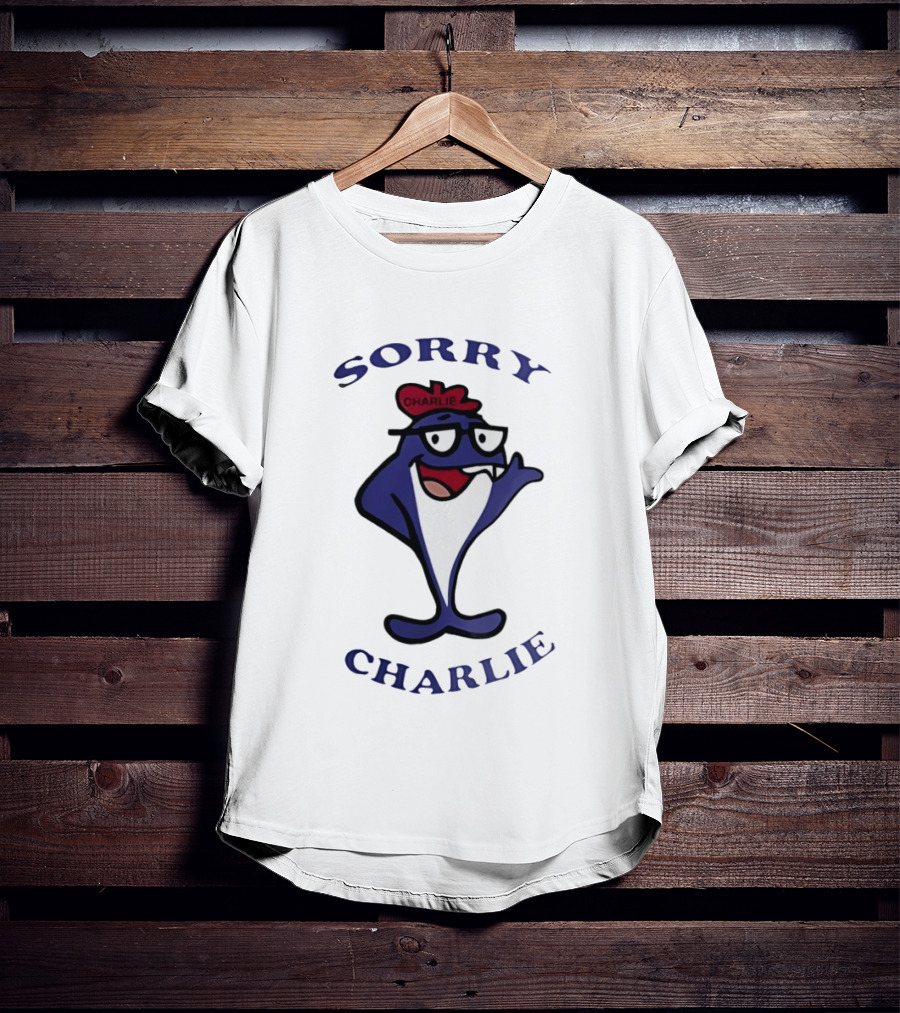 Sorry Charlie Tuna Character With Glasses And Hat T-Shirt