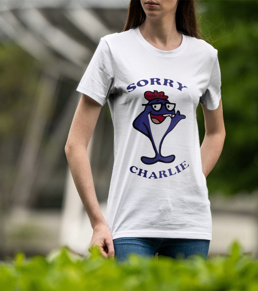 Sorry Charlie Tuna Character With Glasses And Hat T-Shirt