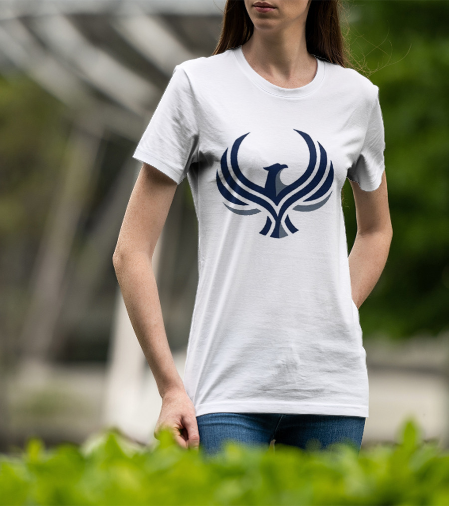 Minnesota Rebel Alliance Resistance Icon With Phoenix Bird T-Shirt