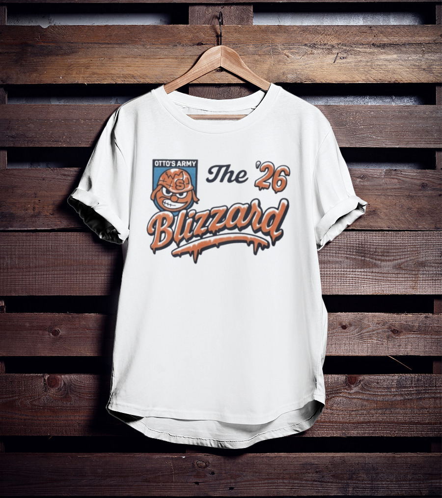 Otte's Army The '26 Blizzard W Smiley Helmet T-Shirt
