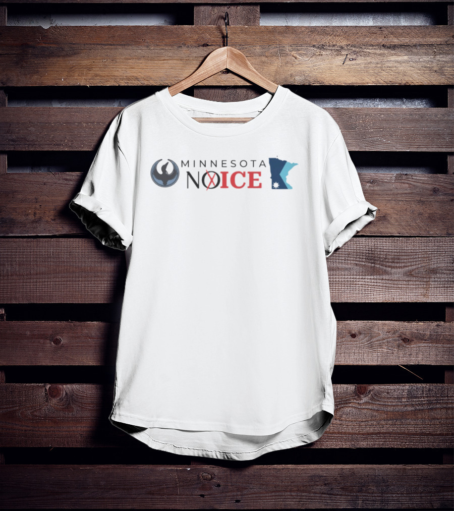 Minnesota No ICE Rebel Loon State T-Shirt