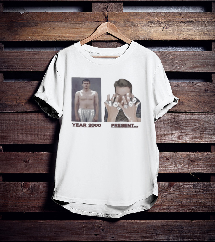 New England Patriots Tom Brady Year 2000 Present Rings T-Shirt