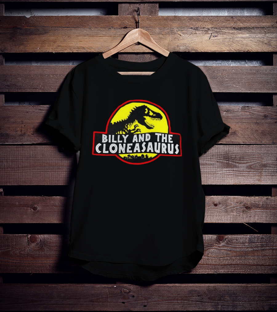 Billy And The Cloneasaurus Dinosaur Park T-Shirt