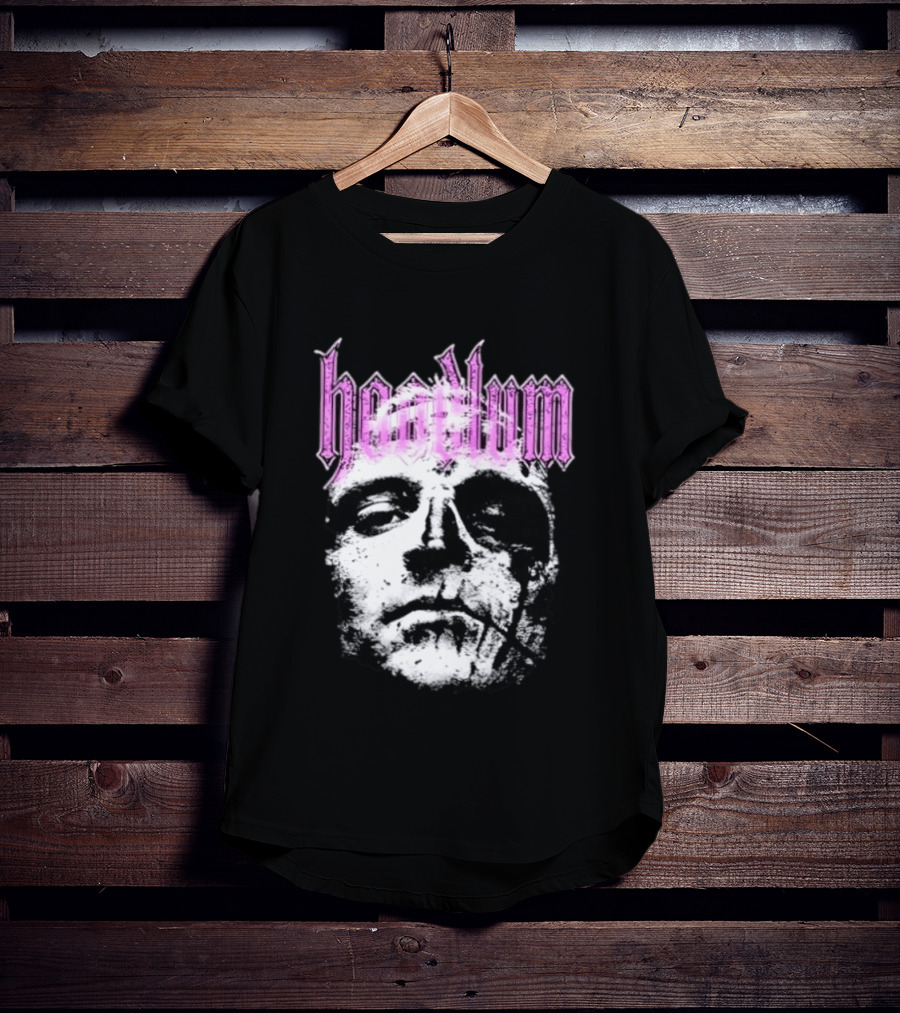 Hoodlum Gothic Style Rough Face T-Shirt