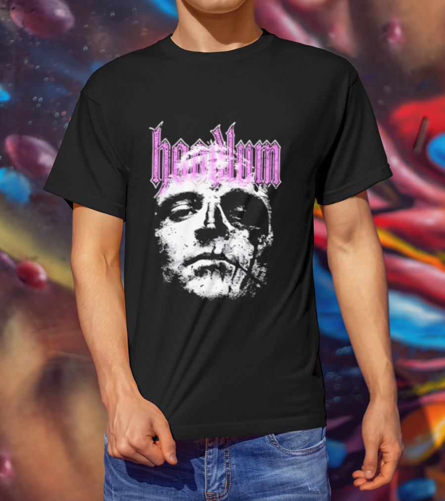 Hoodlum Gothic Style Rough Face T-Shirt