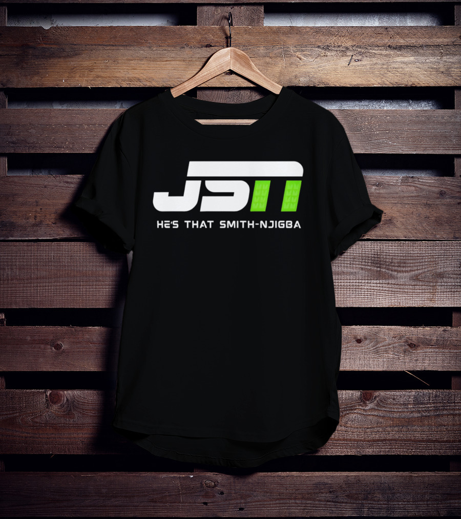 JSN He's That Smith Njigba Seattle Seahawks Football T-Shirt