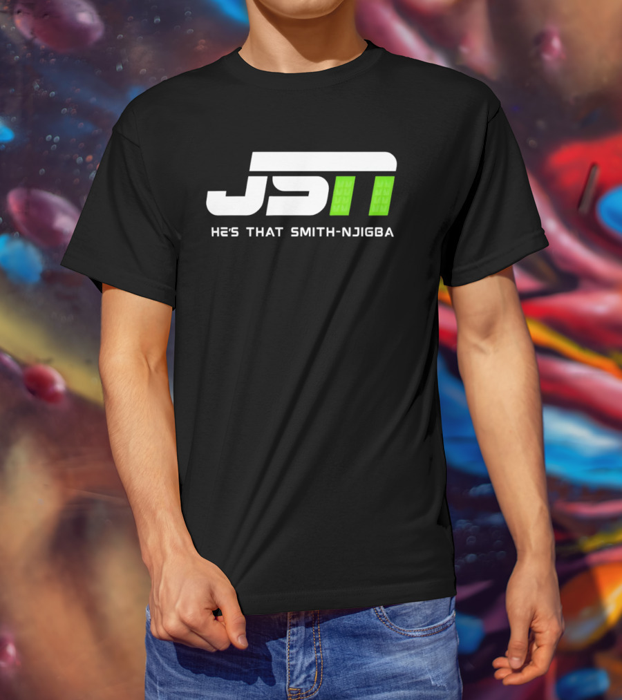 JSN He's That Smith Njigba Seattle Seahawks Football T-Shirt