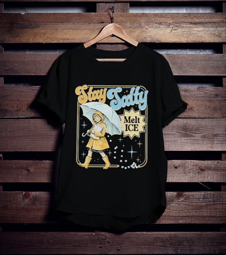Stay Salty Melt ICE Umbrella Girl T-Shirt