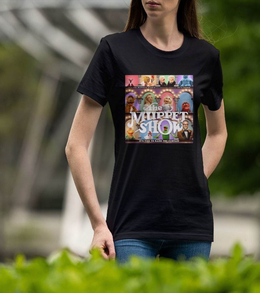 The Muppet Show It's Time To Raise The Curtain February 4 2026 Seth Rogen Executive Producer T-Shirt