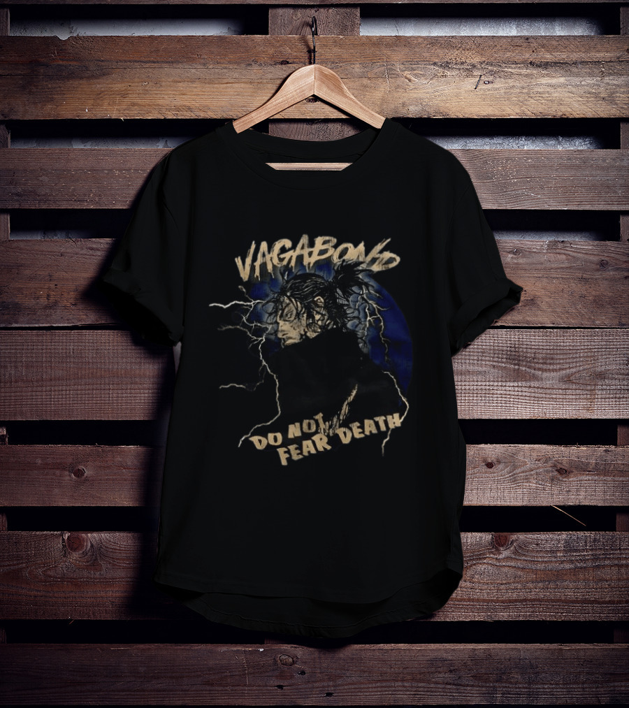 Vagabond Manga Character Do Not Fear Death T-Shirt
