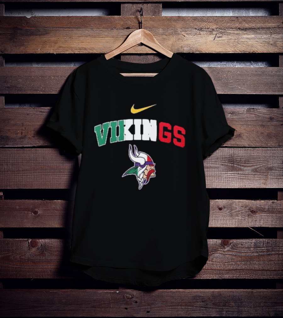 Minnesota Vikings Italia Nike Go Vikings T-Shirt