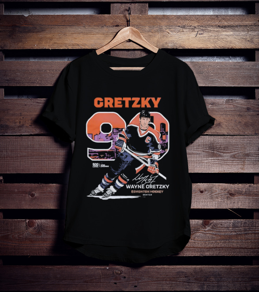 Wayne Gretzky 99 Edmonton Hockey T-Shirt