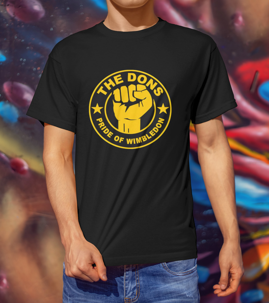 AFC Wimbledon The Dons Pride Of Wimbledon Fist T-Shirt