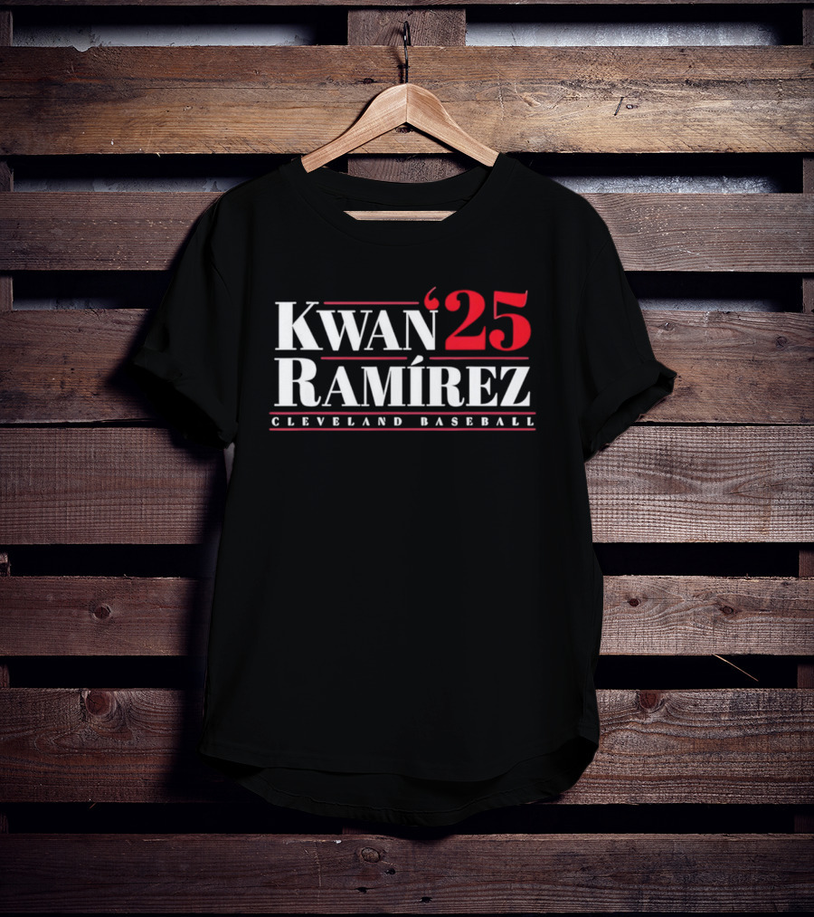 Kwan Ramírez '25 Cleveland Baseball T-Shirt