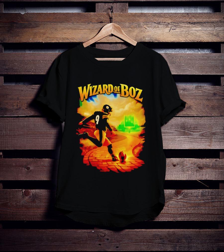 Wizard Of Boz Chris Boswell Pittsburgh Steelers Football Kicker Fantasy T-Shirt