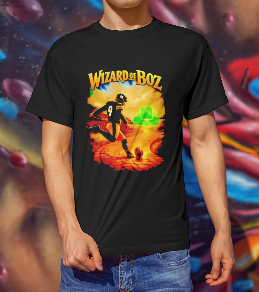 Wizard Of Boz Chris Boswell Pittsburgh Steelers Football Kicker Fantasy T-Shirt