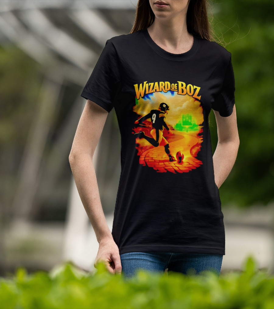 Wizard Of Boz Chris Boswell Pittsburgh Steelers Football Kicker Fantasy T-Shirt