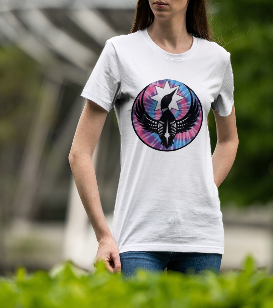 Rebel Alliance Loon Star Tie Dye Circle T-Shirt
