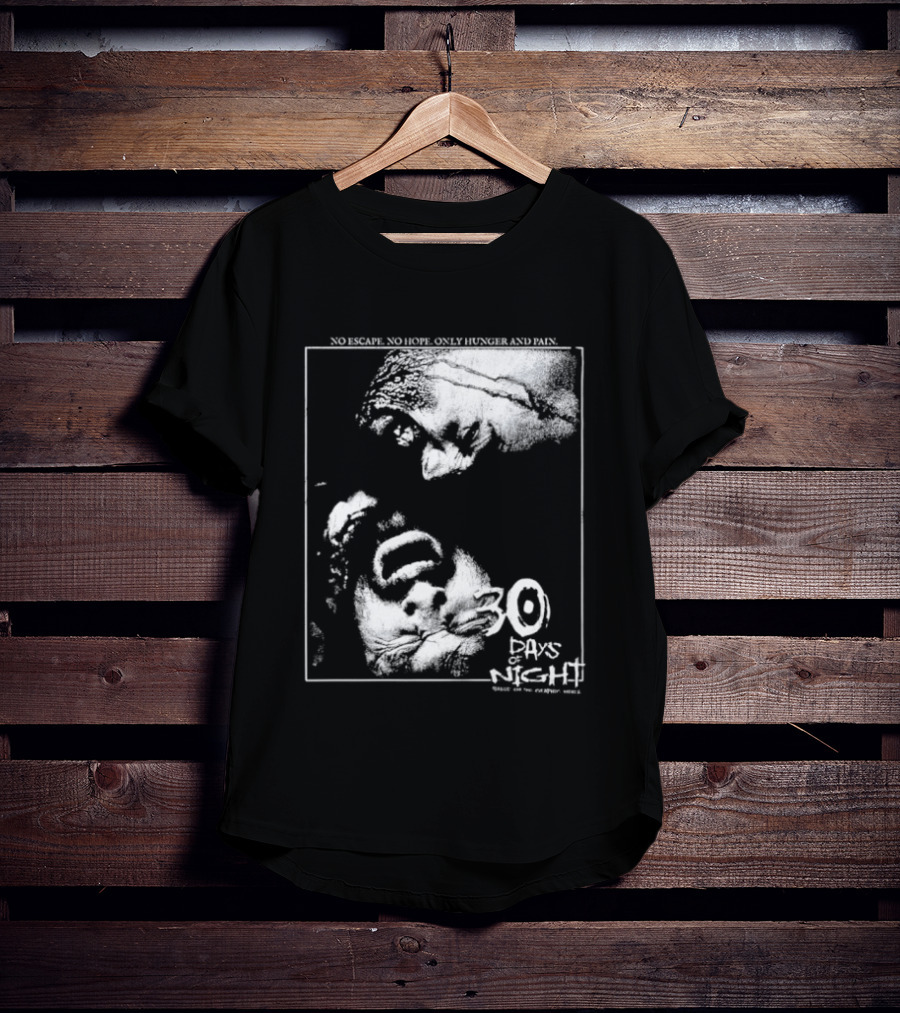 30 Days Of Night No Escape No Hope Only Hunger And Pain Graphic Novel Horror T-Shirt