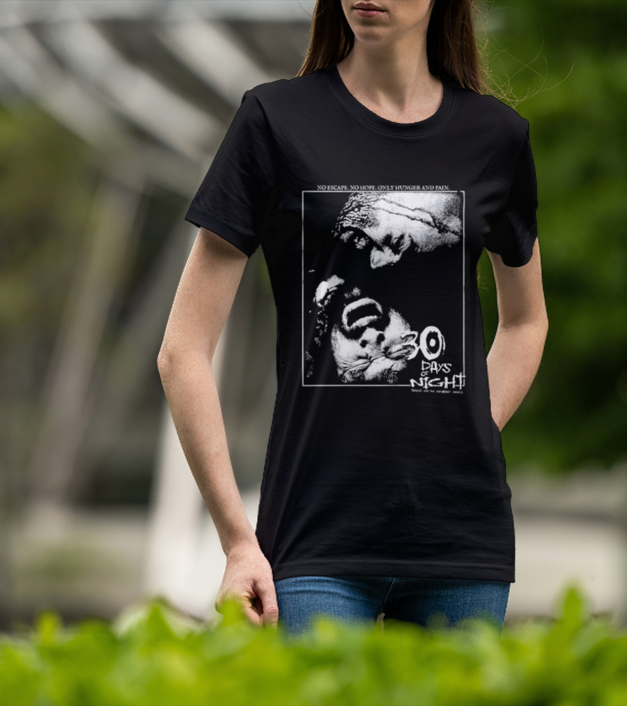 30 Days Of Night No Escape No Hope Only Hunger And Pain Graphic Novel Horror T-Shirt