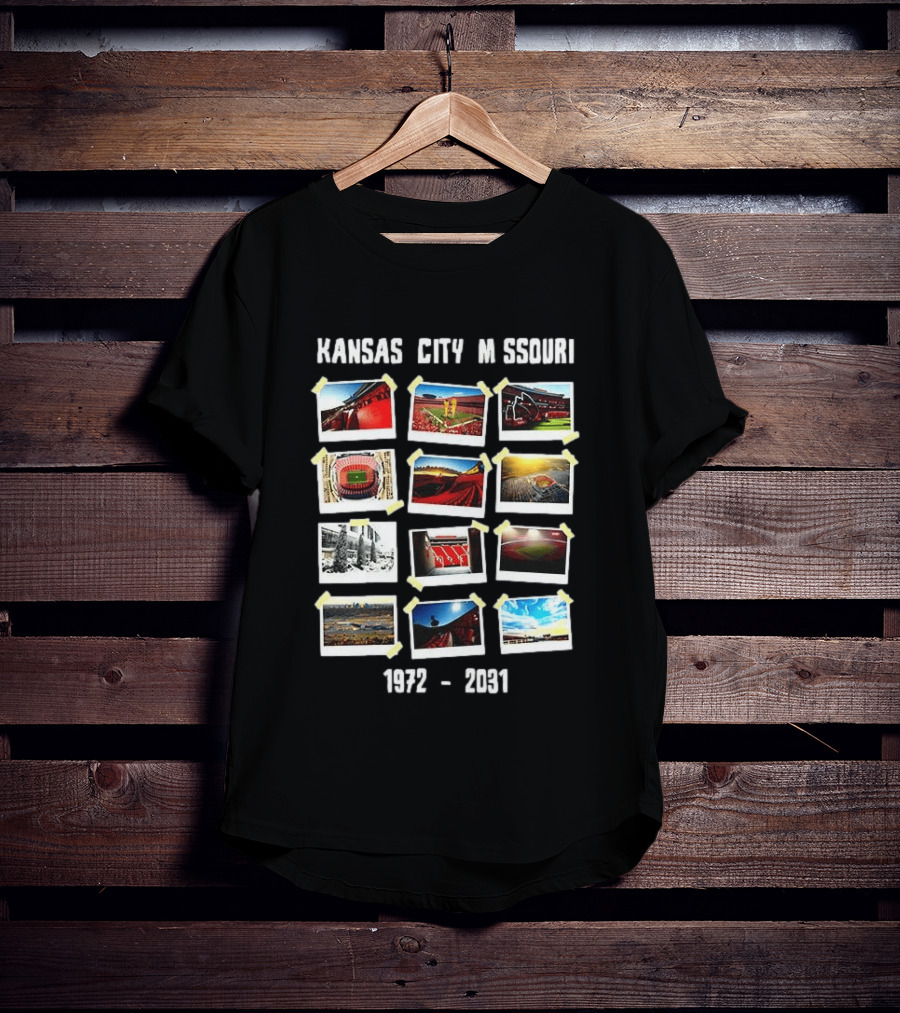 Arrowhead Legacy Stadium Kansas City Missouri 1972 2031 Iconic Memories T-Shirt