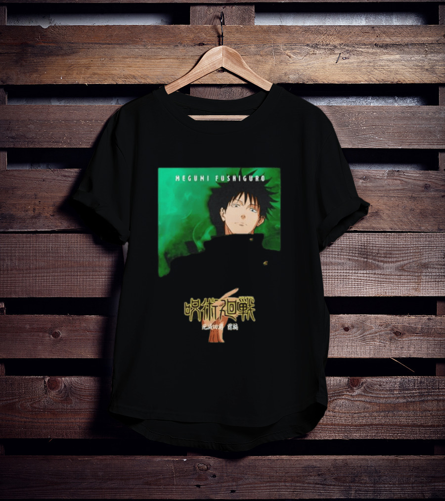 Jujutsu Kaisen Megumi Fushiguro The Culling Game Arc Season 3 T-Shirt