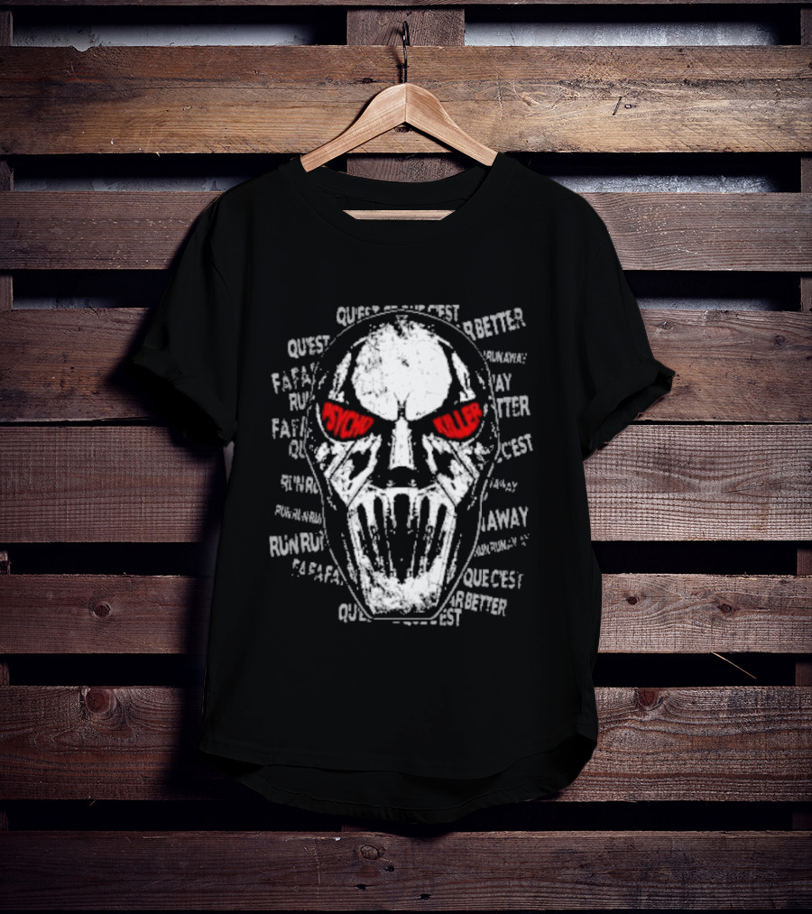 Tommaso Ciampa Psycho Killer Lyrics Quest For A Better Run Away T-Shirt