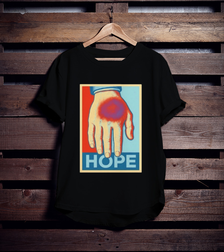 Trump Hope Hand Pop Art Style Springs Eternal T-Shirt