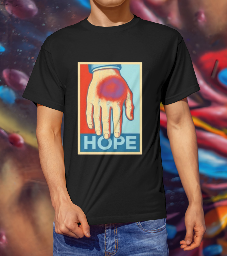 Trump Hope Hand Pop Art Style Springs Eternal T-Shirt