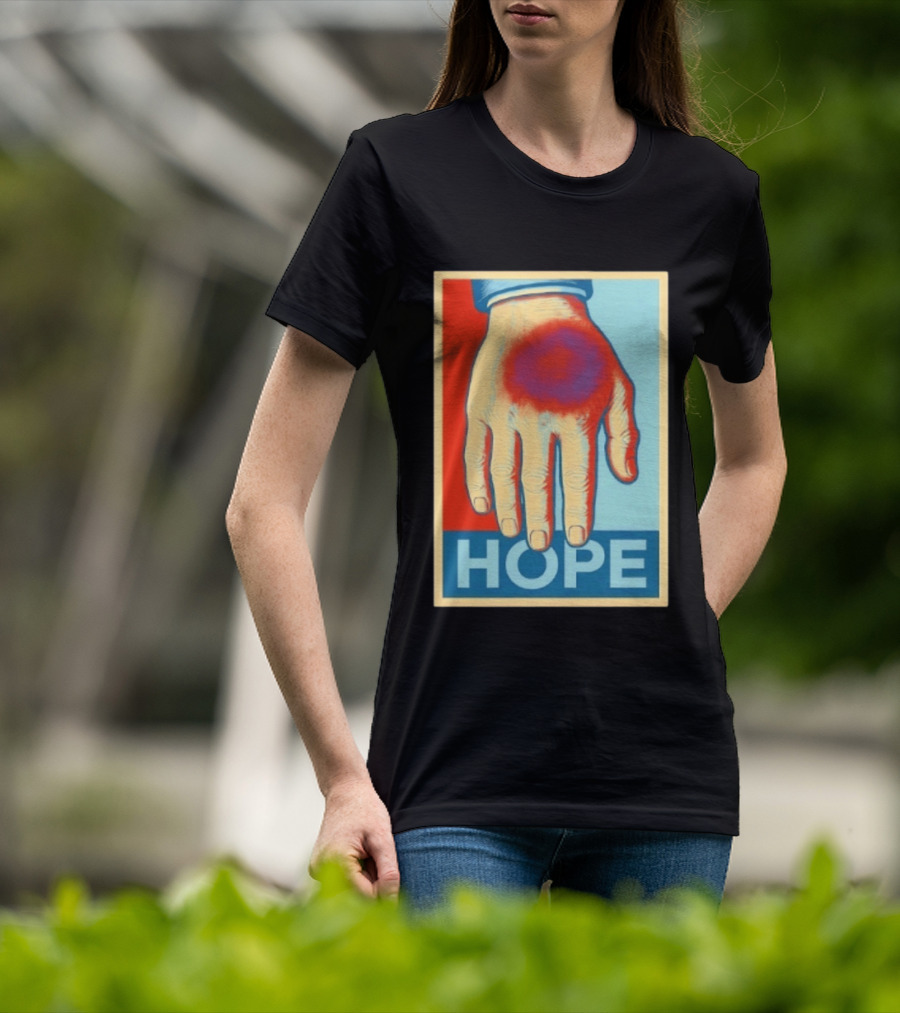 Trump Hope Hand Pop Art Style Springs Eternal T-Shirt