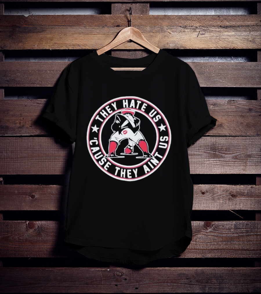 New England Patriots They Hate Us Cause They Ain't Us Football Fan T-Shirt