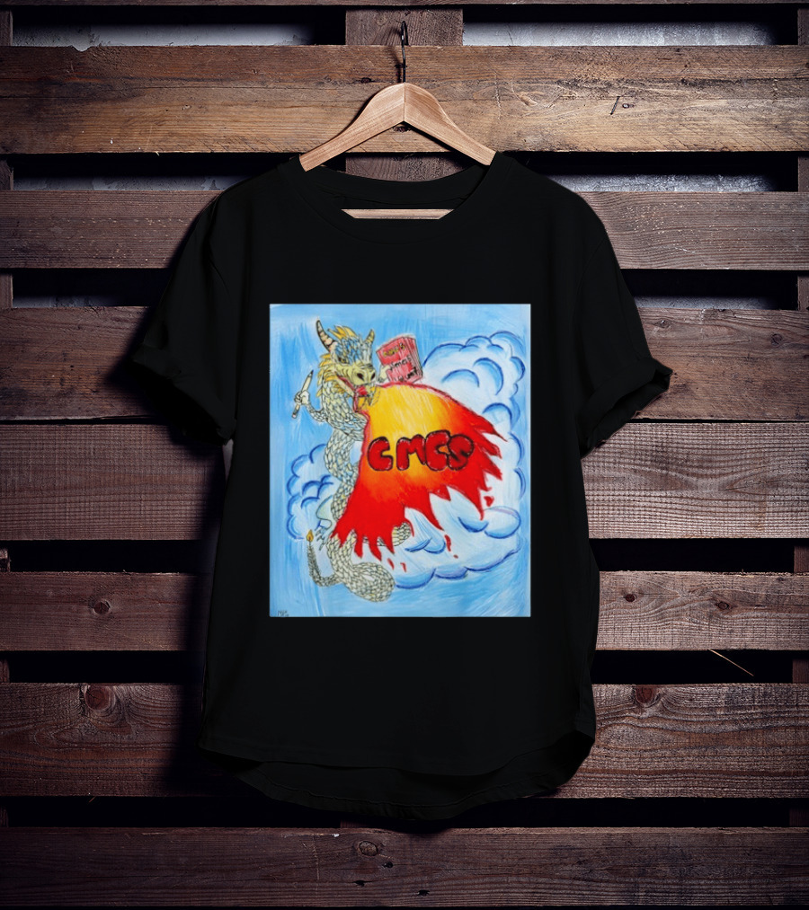 CMCS Yearbook Dragon 2026 Cloud Fire T-Shirt