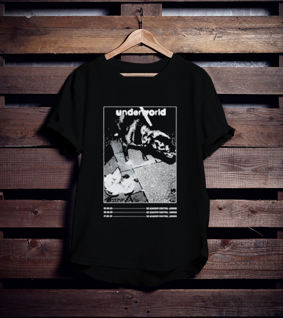 Underworld 2026 Tour Dates Event T-Shirt