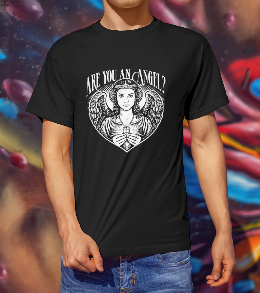 Are You An Angel Winged Heart T-Shirt