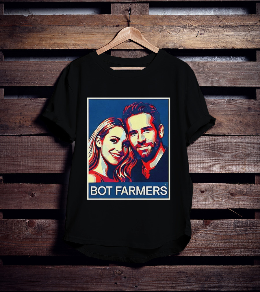 BOT FARMERS Hope Obama T-Shirt
