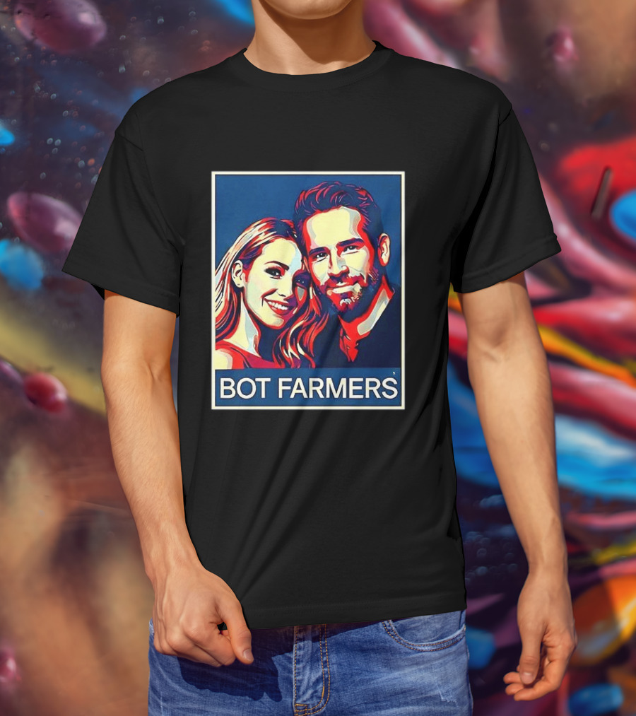 BOT FARMERS Hope Obama T-Shirt
