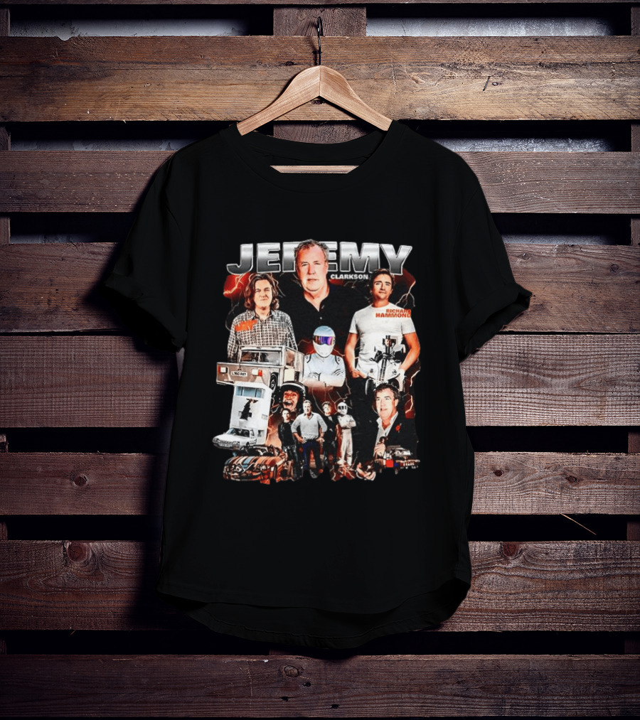 Jeremy Clarkson Richard Hammond Stig Top Gear Inspired Former Presenters T-Shirt