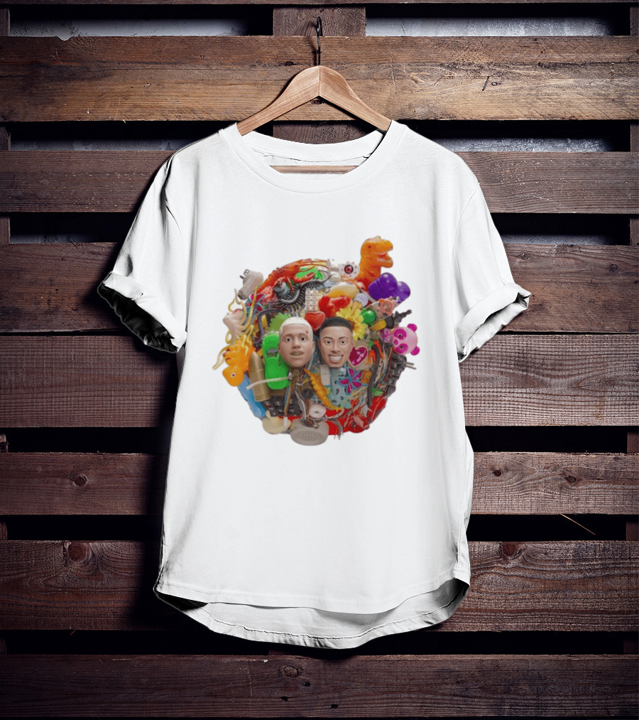 Camiseta Colapso Global TETO WIU Eclectic Toy Collage T-Shirt
