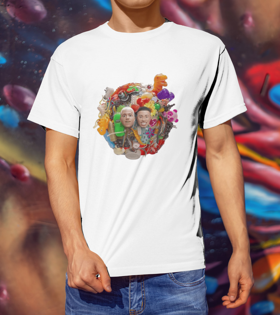 Camiseta Colapso Global TETO WIU Eclectic Toy Collage T-Shirt