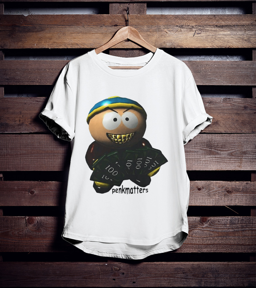 Eric Cartman Penkmatters Money Grinning South Park T-Shirt