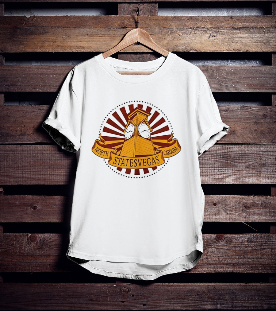 Statesvegas North Carolina Tower T-Shirt