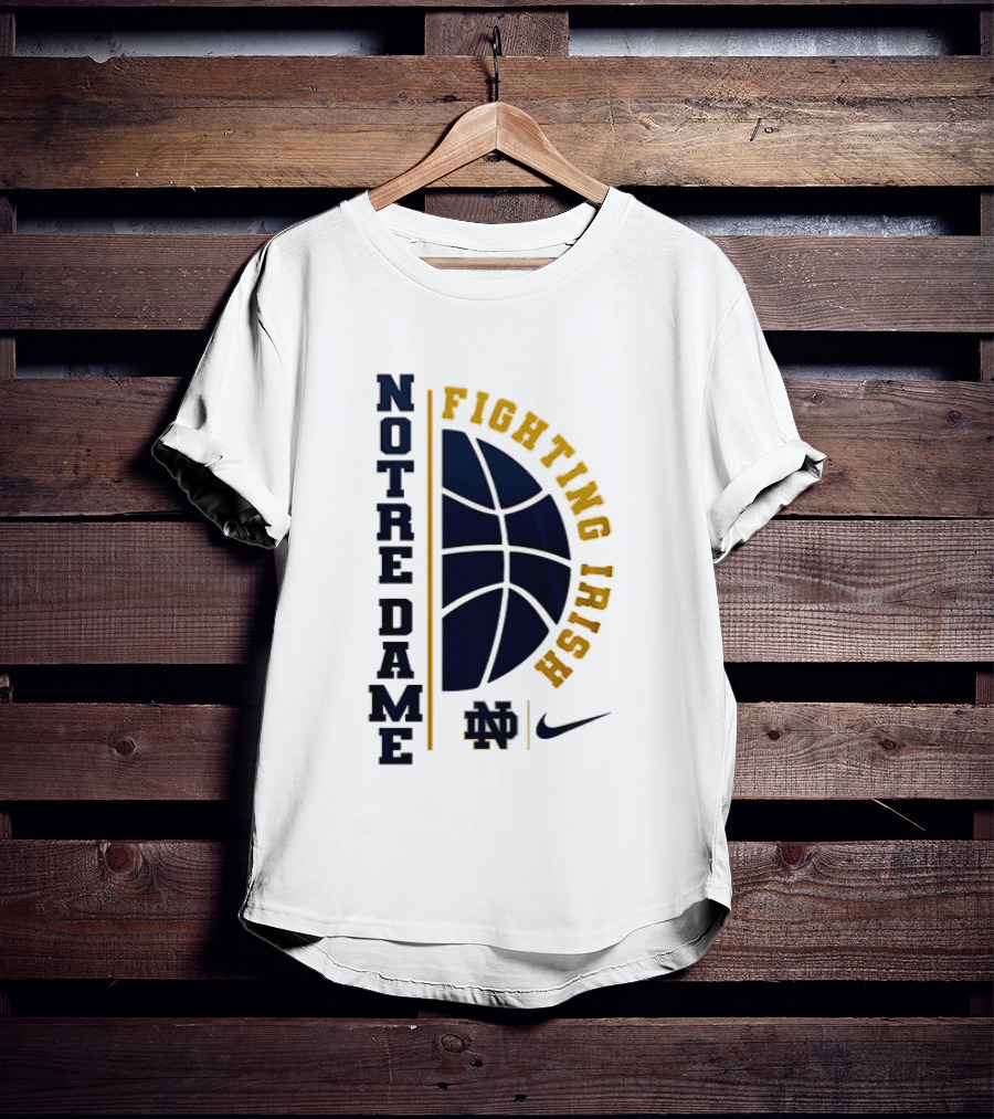 Notre Dame Fighting Irish Basketball Nike Collaboration Go Irish T-Shirt