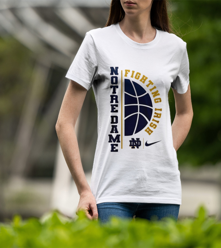 Notre Dame Fighting Irish Basketball Nike Collaboration Go Irish T-Shirt