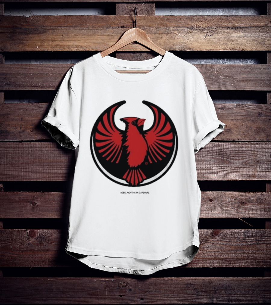 Rebel Northern Cardinal Alliance Heavyweight Bird T-Shirt