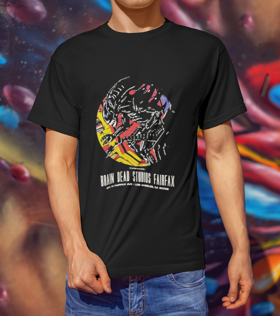 Brain Dead Studios Fairfax Alien One To Another Aug 4 Los Angeles CA RSVP T-Shirt