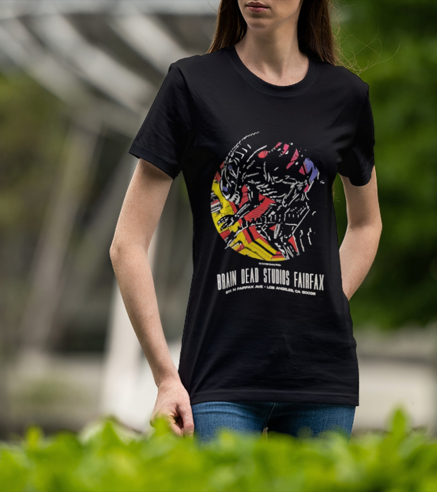 Brain Dead Studios Fairfax Alien One To Another Aug 4 Los Angeles CA RSVP T-Shirt