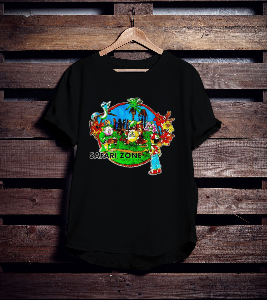 Safari Zone Pokémon Adventure With Ash Ketchum And Friends T-Shirt