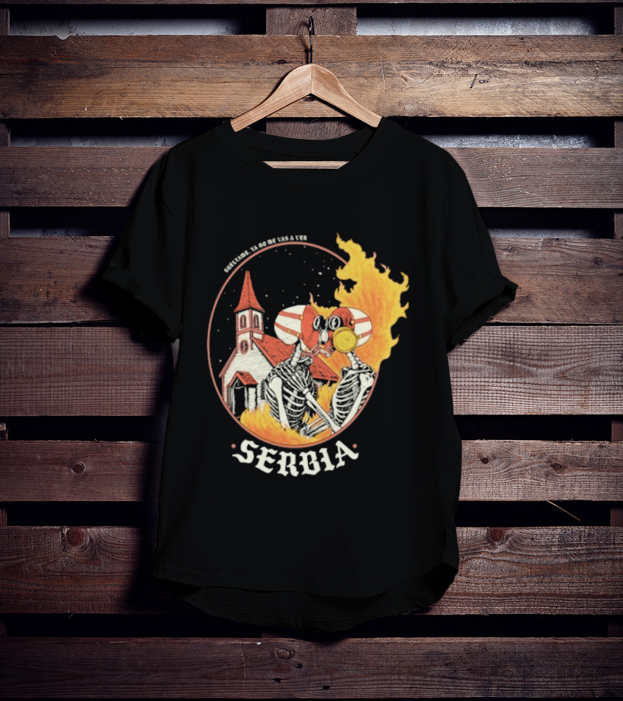 Amor De Verano Sueltame 2026 Serbia Church Fire T-Shirt