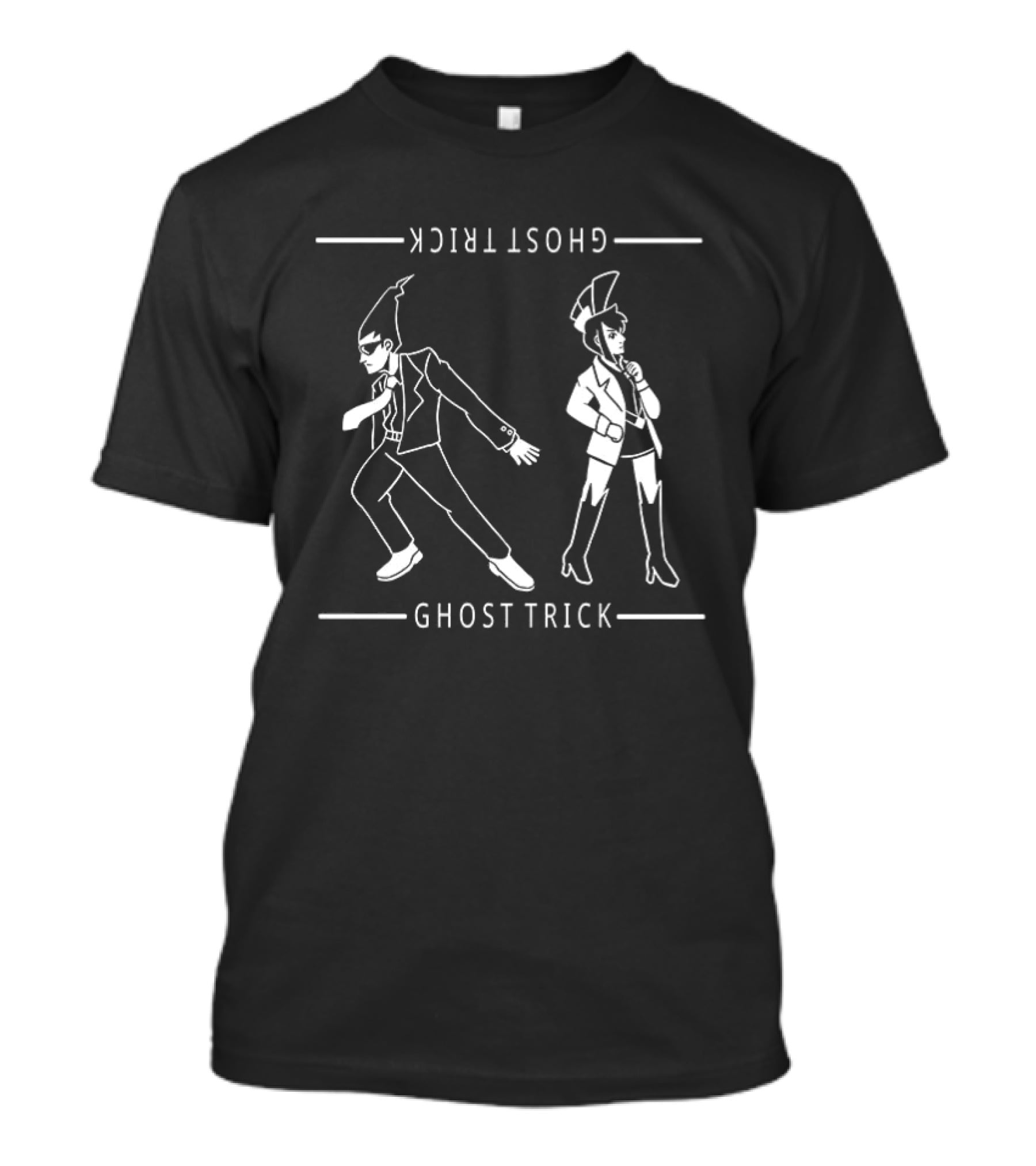 Ghost Trick Phantom Detective Characters T-Shirt