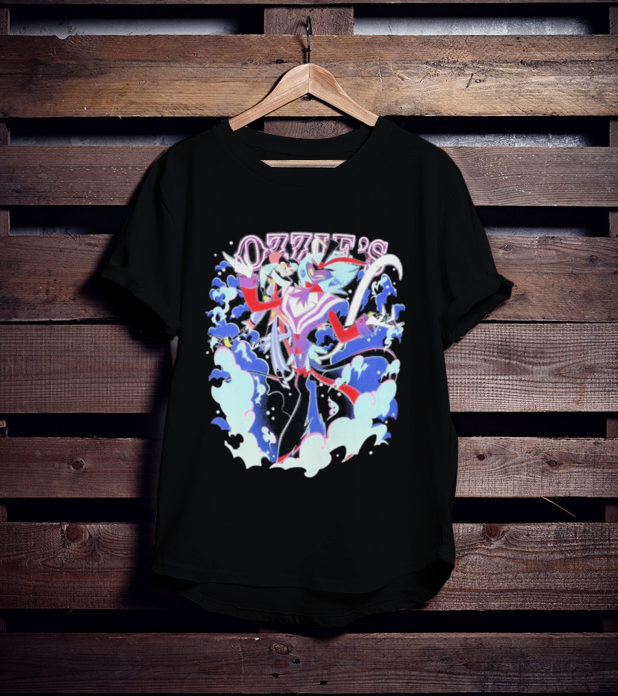 Ozzie's Helluva Boss Fizzarolli Asmodeus Clouds T-Shirt